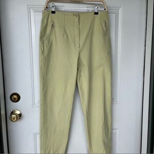 •Vanilia• Jacky Pants in Pale Pistachio - Size 12 (German Size 44)
